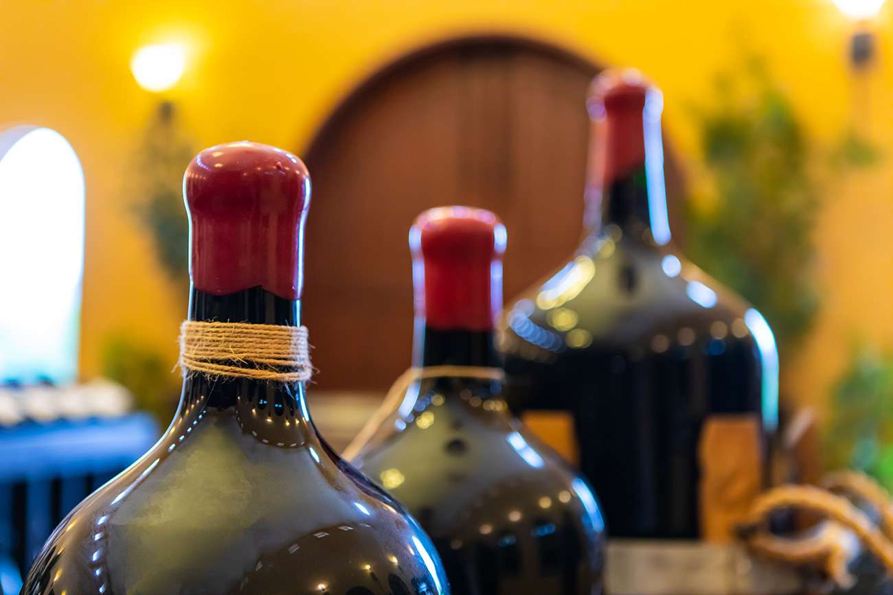Weine in der 1 Liter Flasche Weingut Schauß